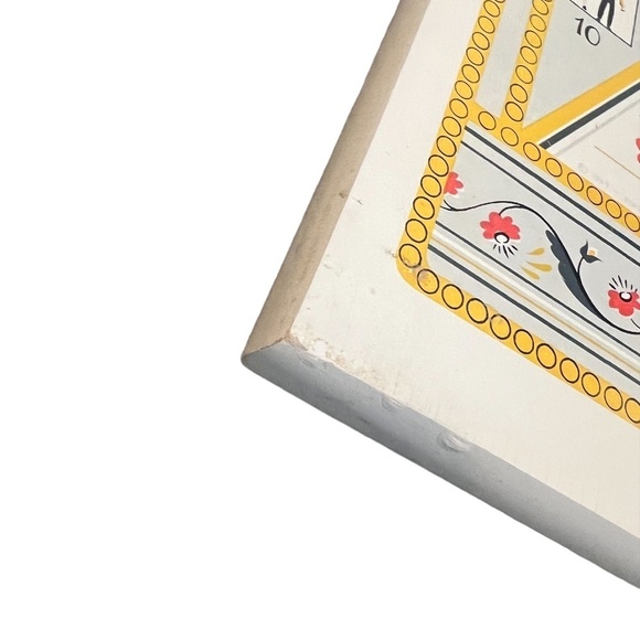 Vintage Berggren Trayner Wooden Decorative Danish Cutting Board on Love - Picture 6 of 14